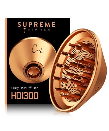 Supreme Trimmer ST Curly Hair Diffuser Adaptable for Blow Dryer SHD347 for Curly or Wavy Hair | HDi300 Copper