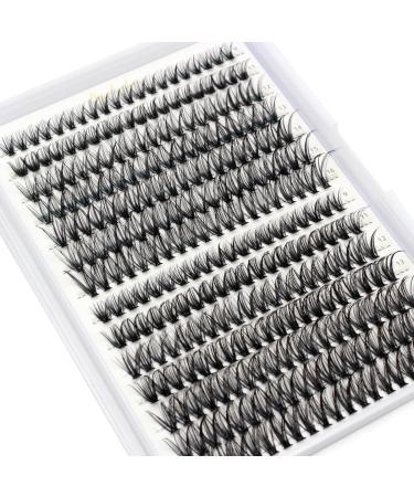 Bransfy False Eyelashes Clusters 280pcs DIY D Curl Long Individual Lashes - Faux Mink Lash Extensions 9-16mm Mix (30D+40D) - Buy Online on SooperMarket.com