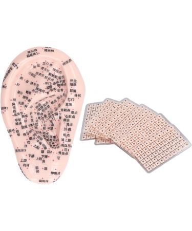 600-Piece Aurious Earring Sond Set | 17cm Earpoint Probe & Silicone Ear Acupuncture Model for Body Care - Buy Online on SooperMarket.com