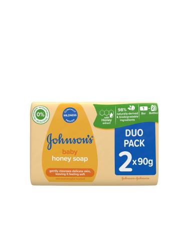Johnson's Baby Honey Soap Duo Pack 2 x 90 g