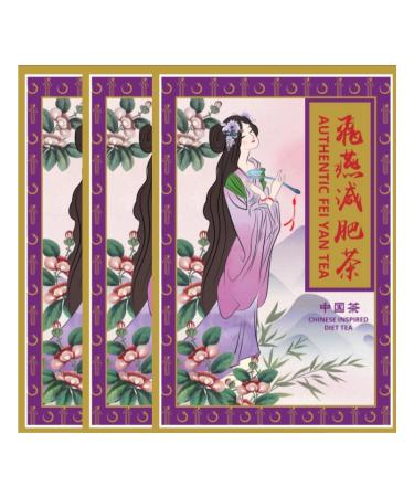 Fei Yan Diet Tea - Detox & Slimming Herbal Tea - Authentic FEIYAN - 120 Tea Bags 3