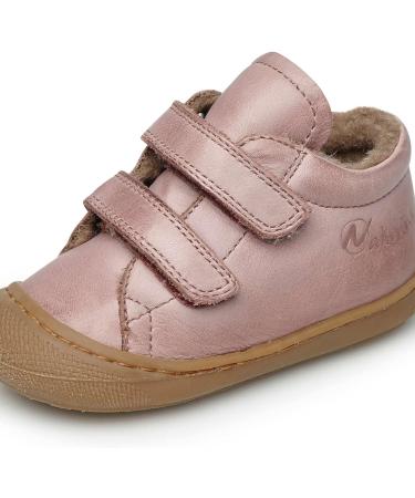 Naturino Cocoon VL Leather First Steps Shoes - 3 UK Child Pink - Buy Online on SooperMarket.com
