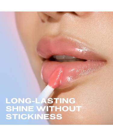 Sacheu Lip Elixir - Nourishing Lip Glaze & Tint Gloss | High-Shine Moisturizing & Cruelty-Free (Sheer Pink) | 0.12 Fl Oz - Hydrating Finish - Buy Online on SooperMarket.com