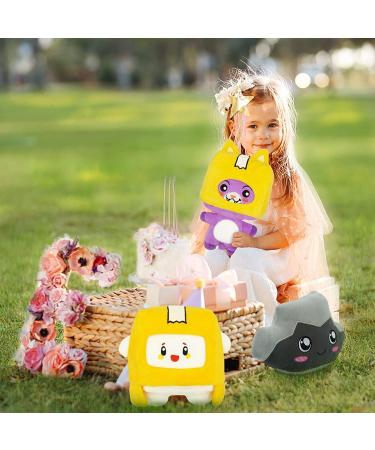 KOSTIZ LankyBox Plushies Foxy Boxy and Rocky with Detachable Head Mask - Soft Toys Gift for Kids - Buy Online on SooperMarket.com