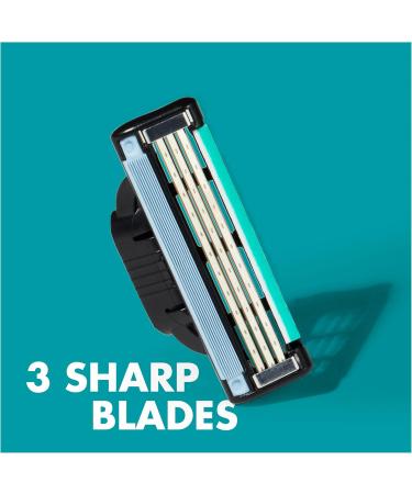 Buy Gillette Mach3 Razor Blades for Men - Pack of 8 Refills | International Shipping Available - Buy Online on SooperMarket.com