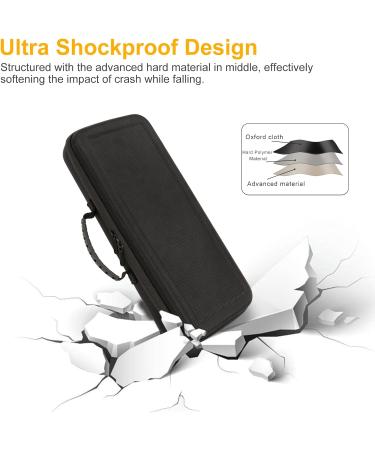 XINGFUDAO Travel Carrier Bag for Dyson Airstrait & Hair Glades - Waterproof Hard Case Accessories (GH-Y0246c) - Buy Online on SooperMarket.com