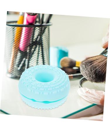 Makeup Brush Cleaning Pad - 8.3x8.3cm Blue | Third Gear Cleaner for Easy Brush Care - International Shipping Available - Buy Online on SooperMarket.com