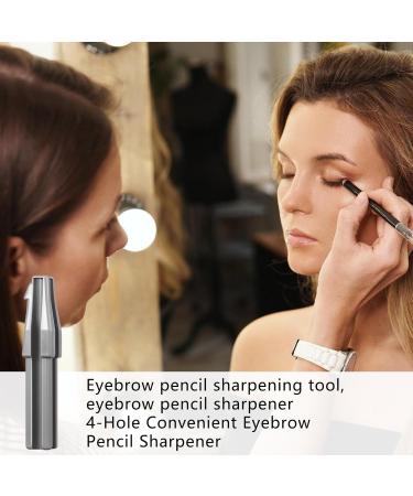 Eyebrow Pencil Sharpener - Eyebrow Cosmetic Pencil Sharpening Tool | Cosmetic Sharpener Portable Makeup Accessory for Women Girls - Buy Online on SooperMarket.com
