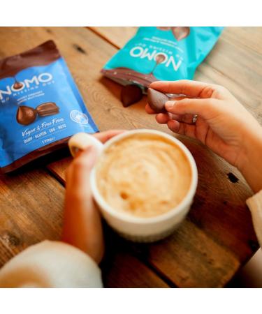 Nomo Caramel and Seasalt Chocolate Giant Buttons 110g - Buy Online on SooperMarket.com