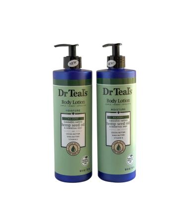 Dr Teal's Body Lotion Hemp Seed - Pack of 2