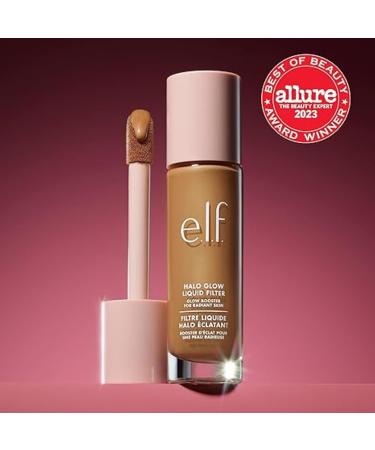 e.l.f. Halo Glow Liquid Filter Complexion Booster For A Glowing Soft-Focus Look Infused With Hyaluronic Acid Vegan & Cruelty-Free 8.5 Rich - Buy Online on SooperMarket.com