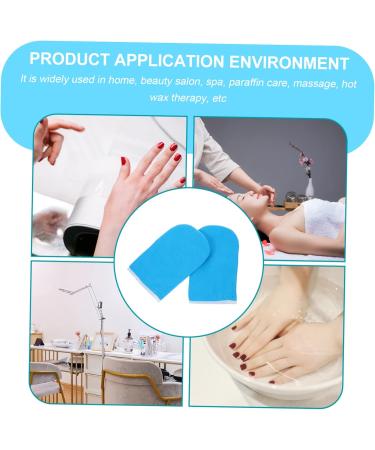 Beavorty Heated Gloves 1 Pair Hand Mask Care Supplies Flannel Keep Warm Wax Film Gloves - Buy Online on SooperMarket.com