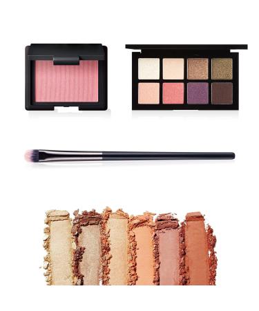 Premium TEXAMO Medium Eyeshadow Smudge Brush - Soft Makeup Brush for Precision Eye Application | International Shipping Available - Buy Online on SooperMarket.com