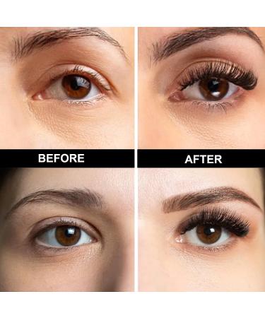 Easy Fan D-0.05 11mm D Curl Mega Volume Lash Extensions - 10-25mm | Flowering Lashes - Buy Online on SooperMarket.com