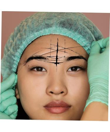 Didiseaon Makeup Supplies Eyebrow Brow Stencil Guide Ink Nose Measuring Thin- Threading Grooming Ultra- - Buy Online on SooperMarket.com