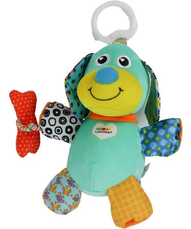 Buy LAMAZE Pupsqueak Clip-On Newborn Baby Toy | Sensory Plush Toy for Babies 0-6 Months | International Shipping Available - Buy Online on SooperMarket.com