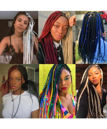 Leeven 3 Packs Pre Stretched Braiding Hair Extension Black Yaki Texture 26 Inch EZ Braids Kanekalon Hair Black Braiding Crochet Hair Extensions /2# 26 Inch (Pack of 3) 2# - Buy Online on SooperMarket.com