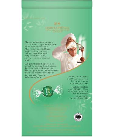 LINDT LINDOR Mint Milk Chocolate Truffles 150g Gram Bag Limited Edition Individually Wrapped Chocolate Christmas Chocolate Stocking Stuffer Mint Milk Chocolate 150 g (Pack of 1) - Buy Online on SooperMarket.com