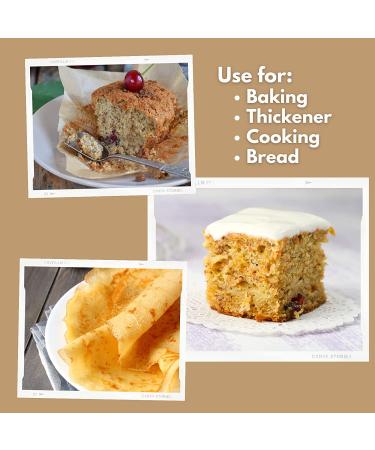 Organic Shipetaukin Millet Flour 2.5 lbs - Gluten Free, Non-GMO, Multi-Purpose - Buy Online on SooperMarket.com