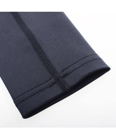Coolomg Arm Sleeve - Compression Anti-UV Sports Armw rmer for Men & Women | Slipproof for Baseball Cycling Volleyball Basketball Running - XS Black - Buy Online on SooperMarket.com