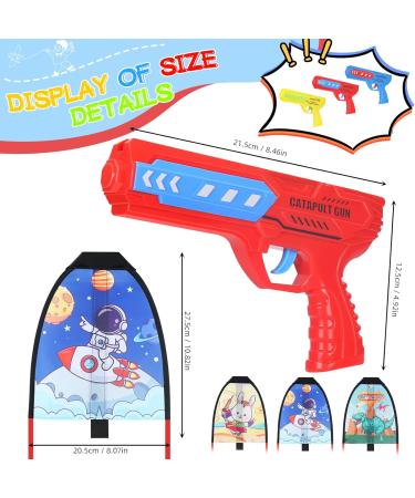 3-Piece Dragon & Aircraft Launcher Toy Set - Fun Glider Catapult Beach Toys for Kids Ages 3-8 - Ideal Gifts for Young Girls - Buy Online on SooperMarket.com
