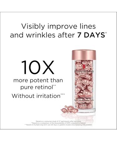 Buy Elizabeth Arden Retinol + HPR Ceramide Capsules - Rapid Skin Renewing Serum (30 Count) | International Shipping Available - Buy Online on SooperMarket.com