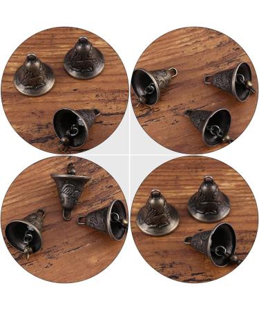 Yarnow Vintage Antique Wind Bells - 20 Piece Craft Set for Dog Cat Collars Key Rings & Feng Shui Decor - Buy Online on SooperMarket.com