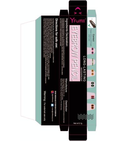 YFulfill Brown Eyebrow Pencil Waterproof Eye Brow Pencils for Women Brown Brown Eye Pencil Natural Brow Pencil Brown with Brush Brown Pencil Brown eyebrow pen Eye Brow Filler Brown - Buy Online on SooperMarket.com