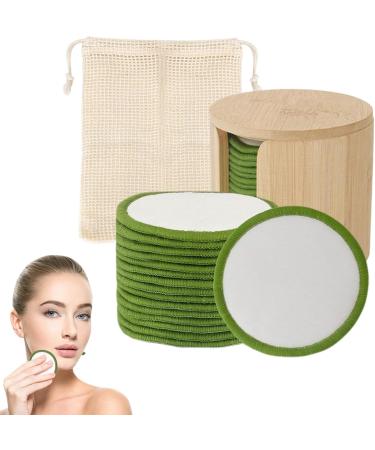 Facial Sponges 16 Pcs Cotton Face Pads Bamboo Fiber Pads Makeup Remover Pad Washing Sponge for Facial Cleansing Facial Sponges Cleansing - Buy Online on SooperMarket.com
