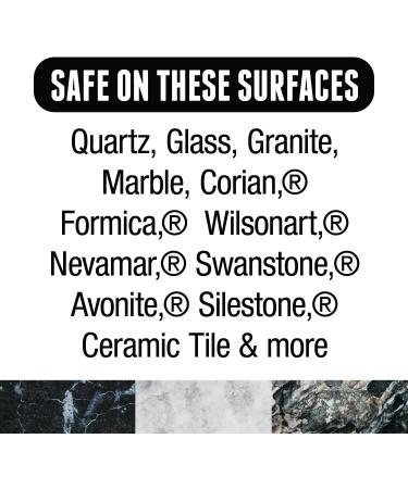 Granite Wax Plus - Streak-Free Granite Cleaner & Polish Hard Water Stain Remover | 16 oz Kitchen & Bathroom Cleaner with Carnauba Wax & Banana Scent - Buy Online on SooperMarket.com