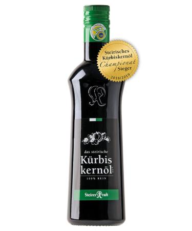 Styrian pumpkin seed oil PGI Premium (500 ml) 500 ml (1 pack)