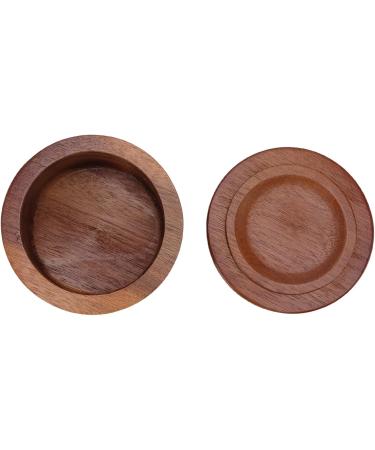 LiebeWH Men's Wooden Shaving Brush Bowl - Maple Shaving Cream Soap Cup for Home & Barber Shops | Portable Grooming Essential - Buy Online on SooperMarket.com