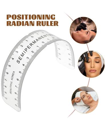 Milisten Eyebrow Stencil & Shaping Template - Reusable Microblading Ruler for DIY Makeup - Buy Online on SooperMarket.com