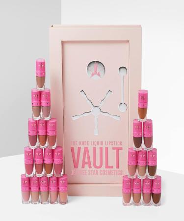 Jeffree Star Cosmetics Nude Lipstick Vault - 20 Mini Shades for Every Skin Tone - Buy Online on SooperMarket.com
