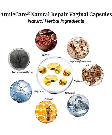 Anniecare Natural Repair Vaginal Capsule | Instant Anti-Itch & Tighten | 4PCS - Buy Online on SooperMarket.com
