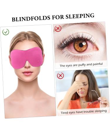 Buy Gatuida 6 Pcs 3D Sleep Masks - Silk Eye Masks for Adults | Comfortable Blindfolds for Sleeping & Travel | Eye Protection - Buy Online on SooperMarket.com