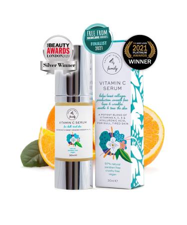 Vitamin C Serum for Face with Hyaluronic Acid & Retinol - Natural Anti-Aging Skincare for Dull Skin & Fine Lines | Shop Now - Buy Online on SooperMarket.com