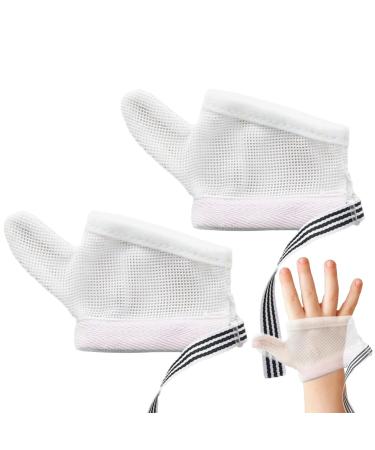 Stop Thumb Sucking Finger Protection Gloves for Toddlers - Breathable No-Scratch Thumb & Finger Covers - Buy Online on SooperMarket.com