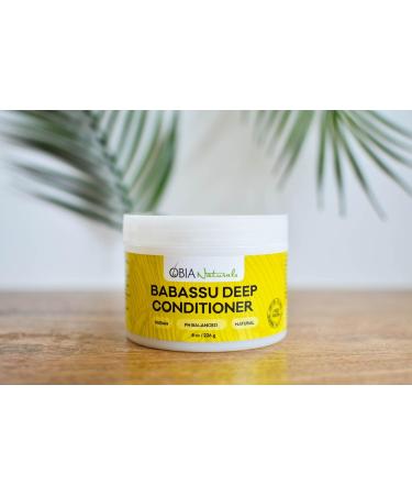 OBIA Naturals Deep Conditioner with Babassu Oil - 8oz | Moisturizing Protein-Free Repair for Dry Curly Textured Hair | Sulfate-Free Vegan eCommerce Shipping Worldwide - Buy Online on SooperMarket.com