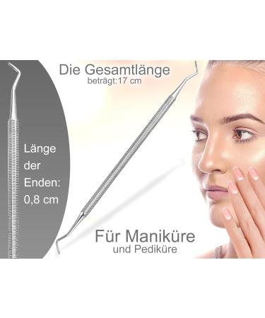 Corner Lifter Foot Care Tool - Double Nail Lifter Instrument - Stainless Steel 17 cm - International Shipping - Buy Online on SooperMarket.com