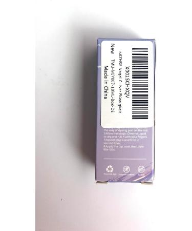MIZHSE Nail Glitters Chrome Powder | Shiny Magic Mirror Effect | Soak off UV LED 10ml | DIY MJY007 - Buy Online on SooperMarket.com