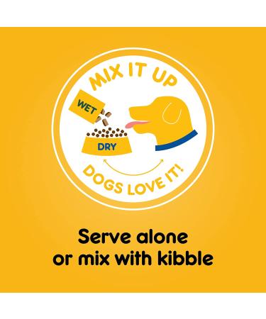 Pedigree Adult & Small Breed Wet Dog Food 12-Pack | Prime Rib & Chicken Gravy Cuts 13.2oz - Buy Online on SooperMarket.com