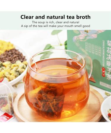 Chrysanthemum Cassia Seeds Tea Bags - Cold & Hot Brew Herbal Drink Sachets (120g) - Buy Online on SooperMarket.com