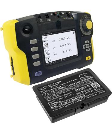 Buy DCH 6800mAh Battery Replacement for Chauvin Arnoux C.A 6117 & C.A 6116N - Fast International Shipping - Buy Online on SooperMarket.com