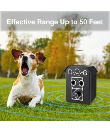 Anti Barking Device 55Ft Auto Dog Barking Deterrent Devices 3 Sensitivities Stop Dog Barking Device Ultrasonic Anti Dog Barking Pet Gentle Anti Barking Device for Small Large Dogs Indoor Outdoor Black#0413rtw - Buy Online on SooperMarket.com