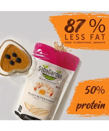 Seba Garden Peanut Butter Powder 1kg Defatted Healthy Plant Based Vegan Protein Non-GMO Certified Gluten Free and Vegan Keto Friendly Low Carb and Bpa-free 1 kg (Pack of 1) - Buy Online on SooperMarket.com
