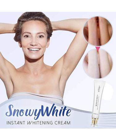 SnowySkin Legs Underarm Cream & Nose Strips Set - Instant Personal Skin Care | White | One Size - Buy Online on SooperMarket.com