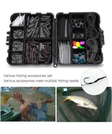 VGEBY Carp Fishing Tackle Set with Weights, Clips, Baiting Needles, Hooks - Rig Kit for Baiting with Needle Included - Buy Online on SooperMarket.com