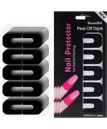 FRCOLOR 300 Sheets Nail Protection for Gel Polish Cuticle Protection for Nail Polish Protective Cover Nail Tape Safety Mask Nail Polish Protection Sticker Tool Protection Manicure 3.00X2.50X0.10CMx3pcs As shown x 3 pieces - Buy Online on SooperMarket.com