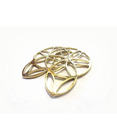 PS Flower Bridle - Lily Hackamore - Bitless Bridle - 2 Colors Color Gold